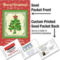 Christmas Tree Seeds - Douglas Fir/ Mailable Seed Packet - Custom Printed Back